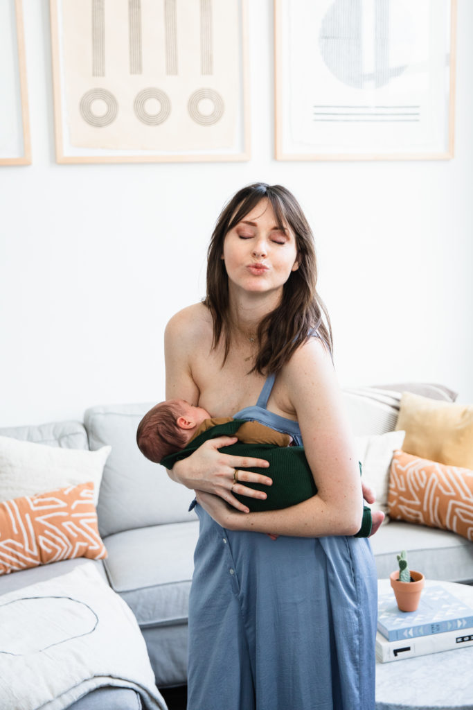 Jenna Rainey, Artist, Educator, And First Time Mama On Breastfeeding,  Babies & Business - Babe by Hatch